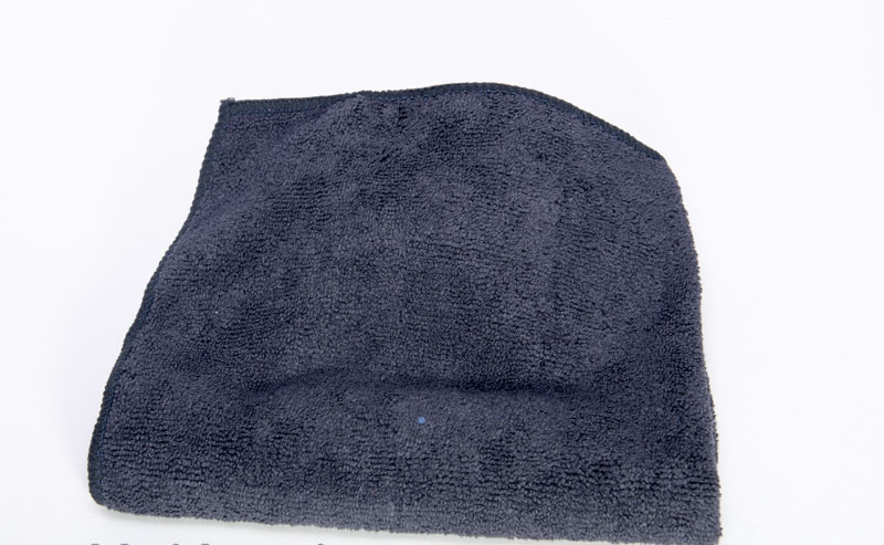 (image for) Black Microfiber Towels, 16x16, case of 200