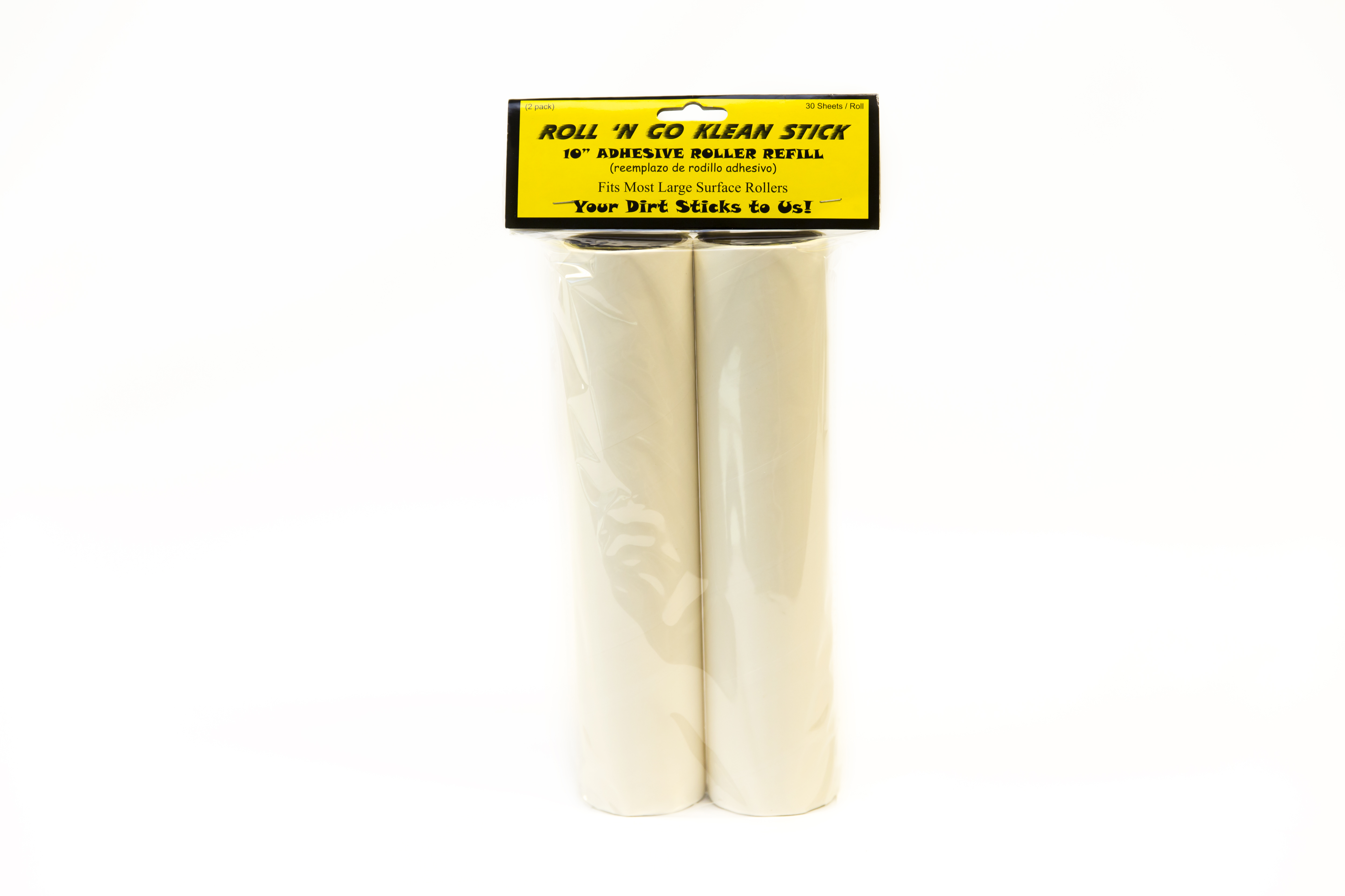 (image for) 10" Adhesive Roller Refills, case of 12 rolls
