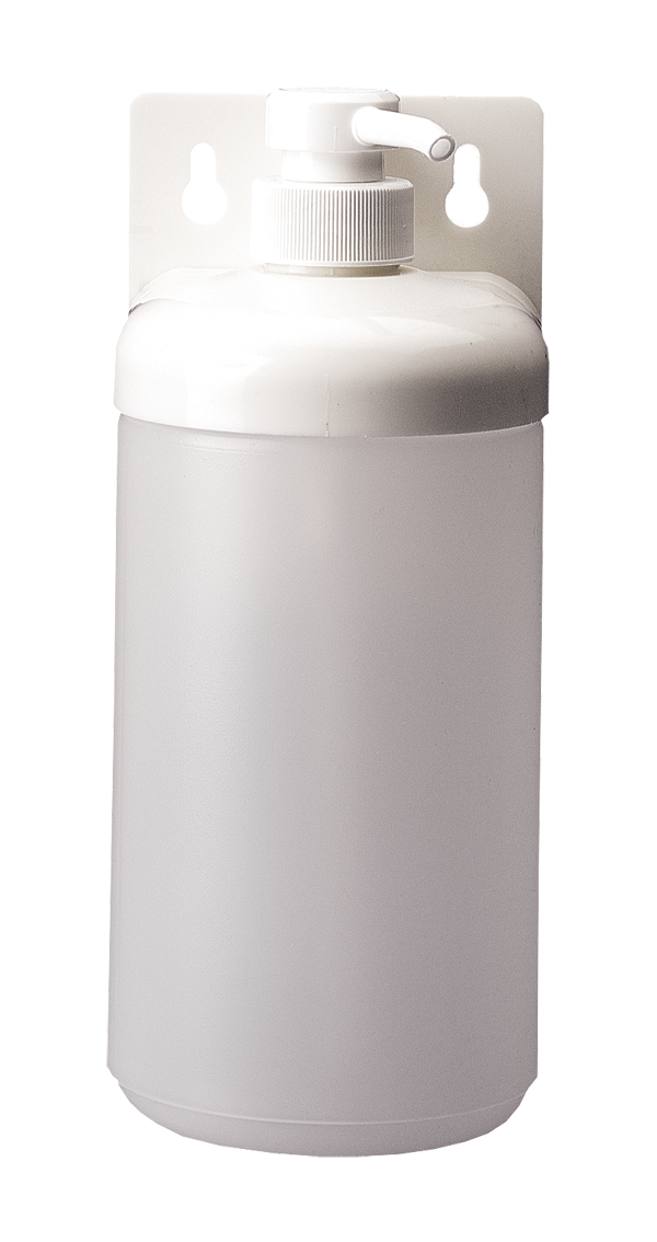 (image for) Translucent Plastic Soap Dispenser 34 oz, case of 6