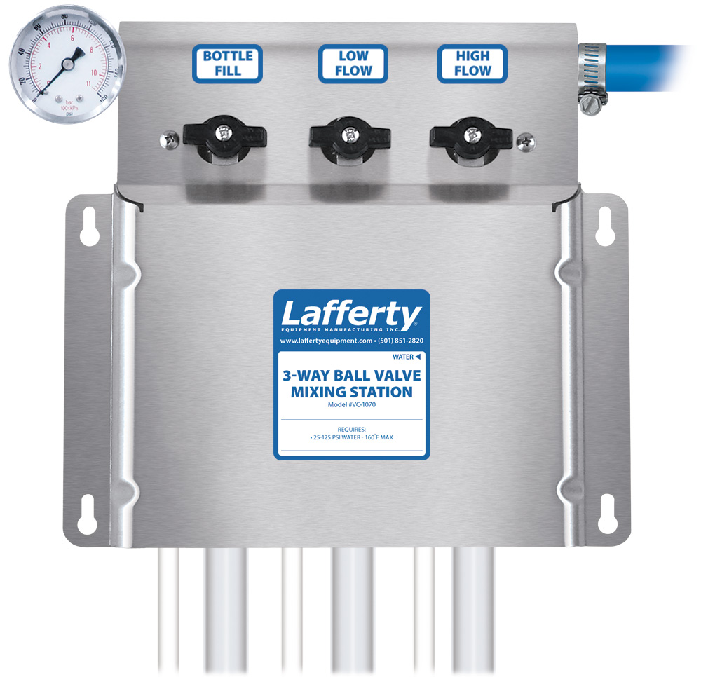 (image for) Lafferty 3-Way Ball Valve Mixing Station BF/LF/HF