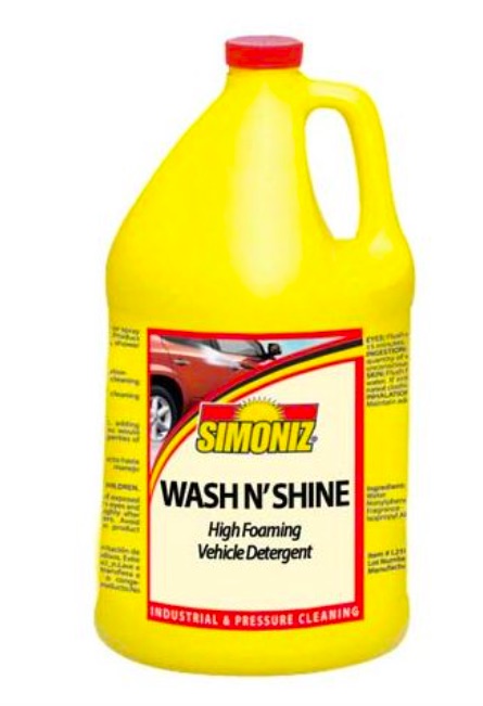 (image for) Simoniz Wash N Shine, Foaming Car Wash, 4 gal case
