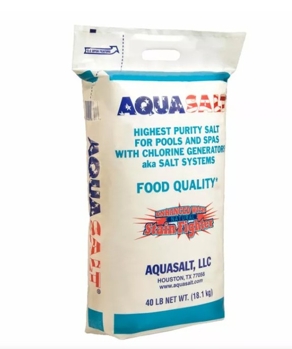 (image for) Aquasalt Pool Salt, 40 lbs bag