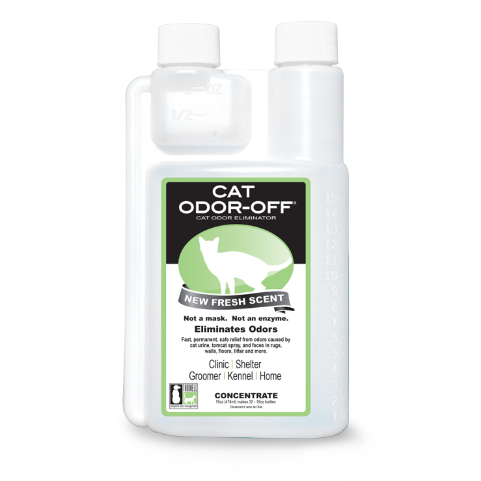 (image for) Cat Odor-Off Fresh Scent Concentrate, case of 24, 16oz