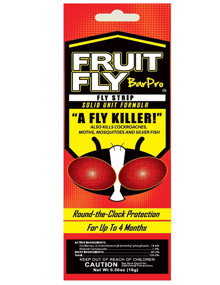 Fruit Fly BarPro Strips, Fruit Fly Killer (10/Case)