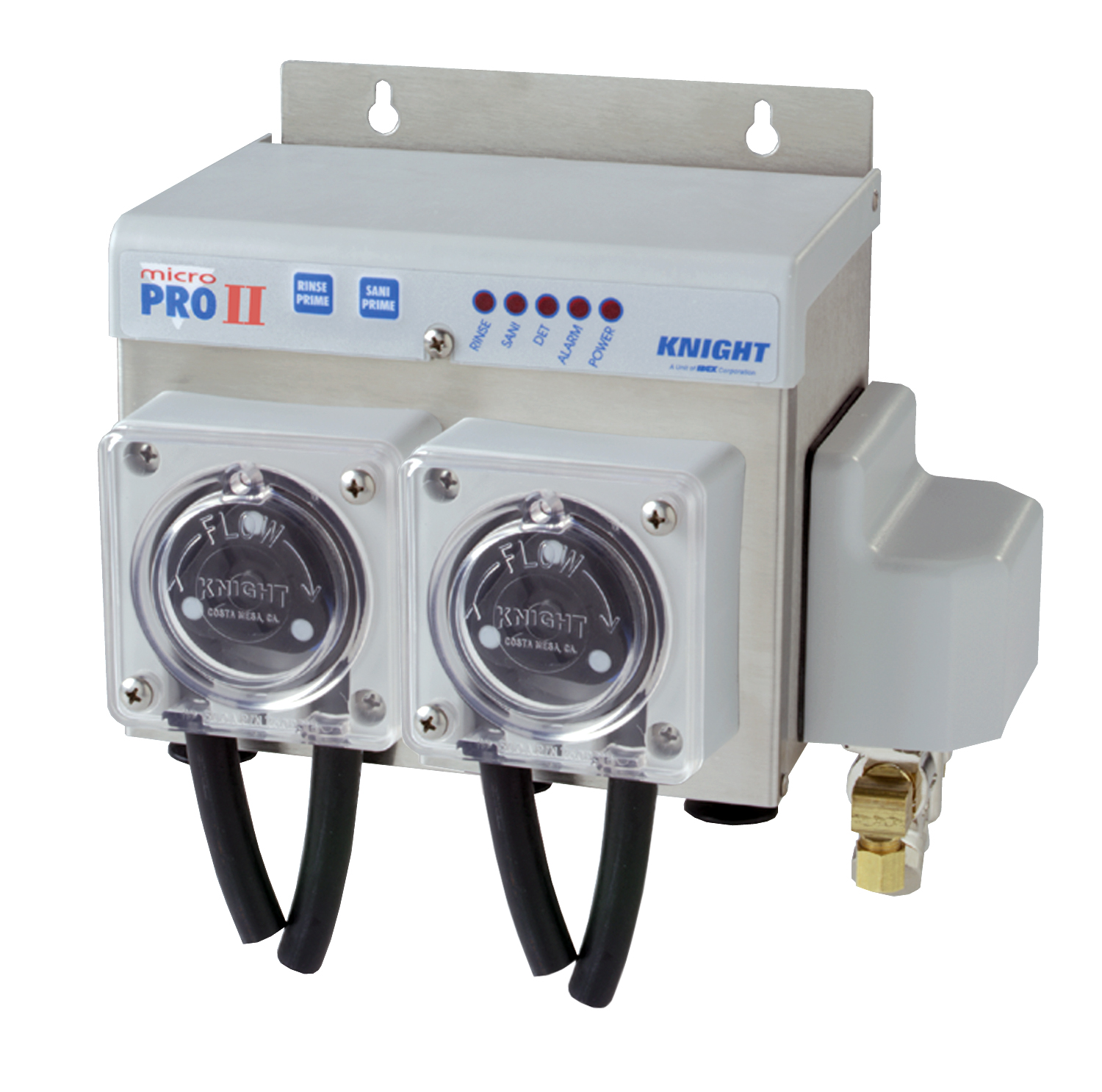 (image for) Knight Micro Pro II (MPII-300D) Dry detergent, rinse and sanitizer control with solenoid, rinse and sanitizer pumps