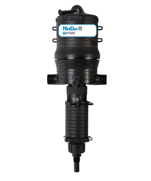 (image for) MiniDos 0.4%, 0.04 - 12 GPM, 6 - 140 PSI, 0.025 - 0.4% Injection Range