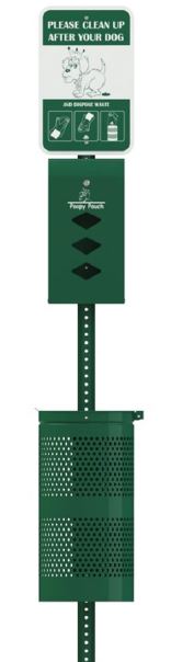 (image for) Crown Monarch Pet Waste Station