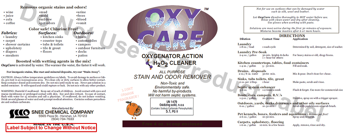 (image for) Oxy Care (Powder) 50 lbs pails, Color Safe Bleach