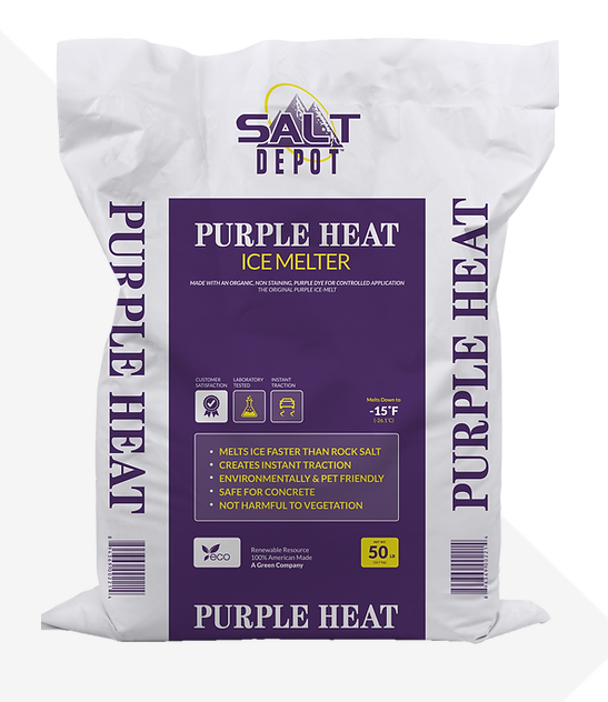 (image for) Purple Heat Road Salt, Magnesium Chloride Blend Ice Melt