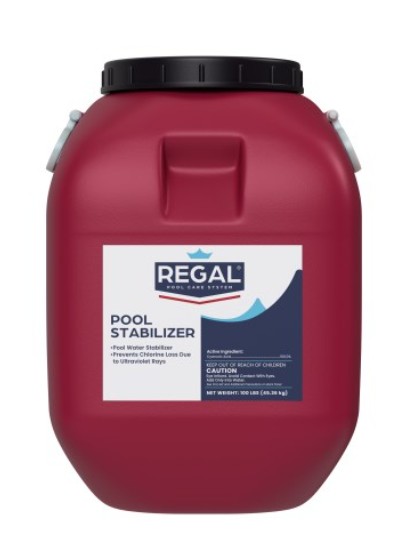 (image for) Regal 100 lbs Granular Pool Stabilizer Drum