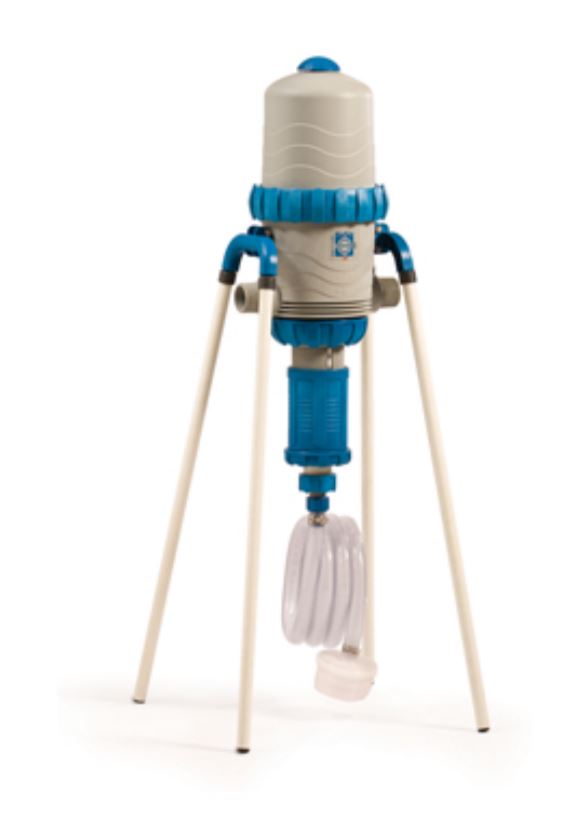 (image for) DEMA TF 25 Series for Chlorine and PAA with Chemical Shut-Off, 2" NPT Pipe Size, 110 gpm Flow Rate, 0.1% to 1% Induction