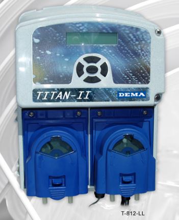 DEMA Titan II EP Warewash Dispenser, Liquid Detergent, Liquid Rinse
