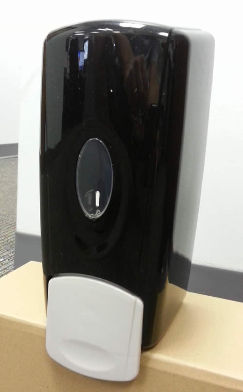 (image for) SKY 800ml Black Universal Dispenser, case of 4