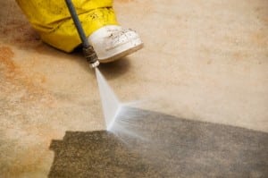 Cleaning Concrete