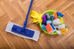Floor cleaning supplies and equipment